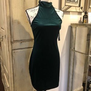 Lulu’s Velvet Halter Bodycon Dress